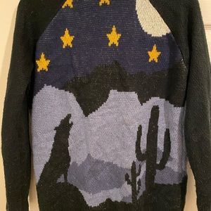 LA Hearts Desert Night Cardigan : size m